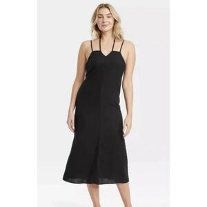 Universal Thread NWT Black Strappy Dress - XXL